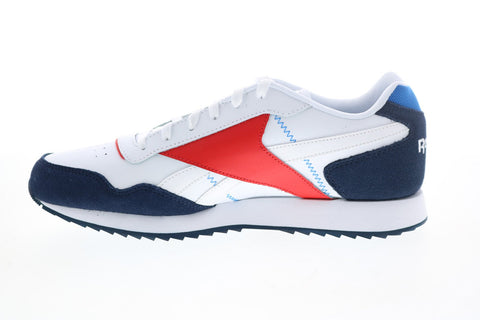Reebok Classic Harman Run Ripple FV0230 Mens White Leather Lifestyle Sneakers Shoes