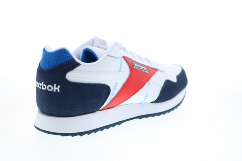 Reebok Classic Harman Run Ripple FV0230 Mens White Leather Lifestyle Sneakers Shoes