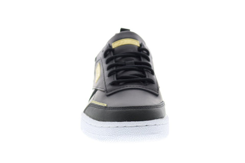 Reebok Club C Ree DUX FV3215 Mens Black Leather Lace Up Lifestyle Sneakers Shoes