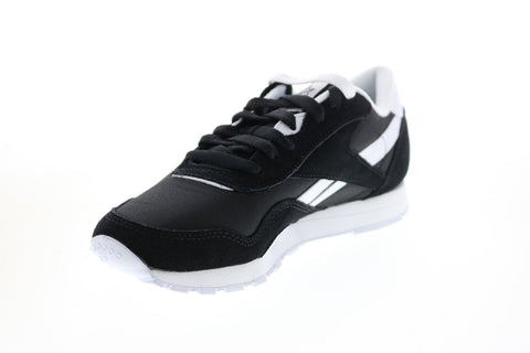 Reebok Classic Nylon FV4506 Womens Black Nylon Lifestyle Sneakers Shoes