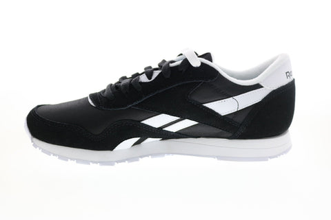 Reebok Classic Nylon FV4506 Womens Black Nylon Lifestyle Sneakers Shoes