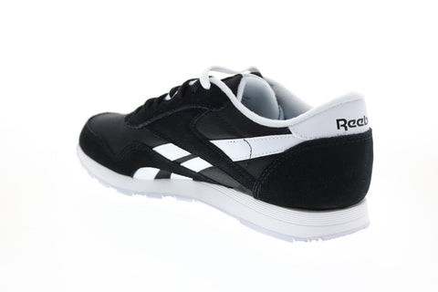 Reebok Classic Nylon FV4506 Womens Black Nylon Lifestyle Sneakers Shoes