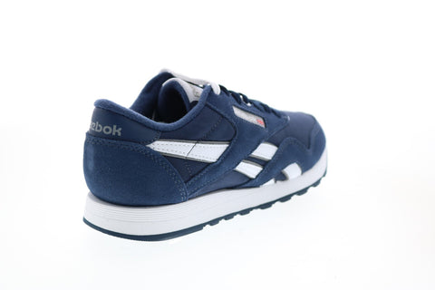 Reebok Classic Nylon FV4508 Womens Blue Nylon Lifestyle Sneakers Shoes