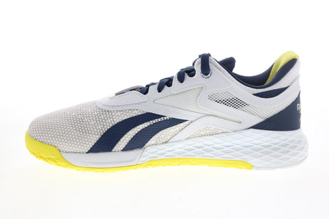 Reebok Nano X FV6766 Womens Gray Mesh Athletic Cross Training Shoes