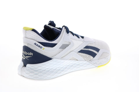 Reebok Nano X FV6766 Womens Gray Mesh Athletic Cross Training Shoes