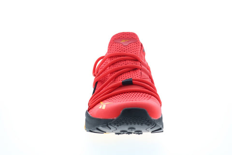 Reebok Trideca 200 FV9293 Mens Red Canvas Lace Up Athletic Running Shoes