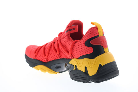 Reebok Trideca 200 FV9293 Mens Red Canvas Lace Up Athletic Running Shoes