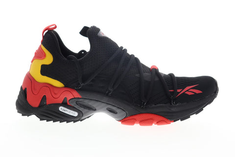 Reebok Trideca 200 FV9294 Mens Black Canvas Lace Up Athletic Running Shoes