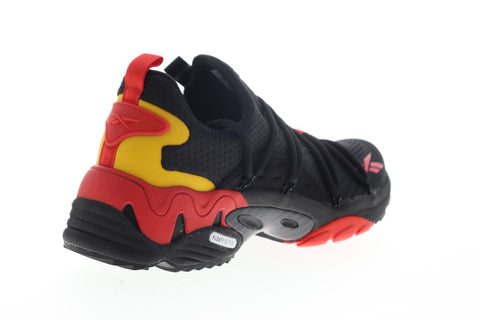 Reebok Trideca 200 FV9294 Mens Black Canvas Lace Up Athletic Running Shoes