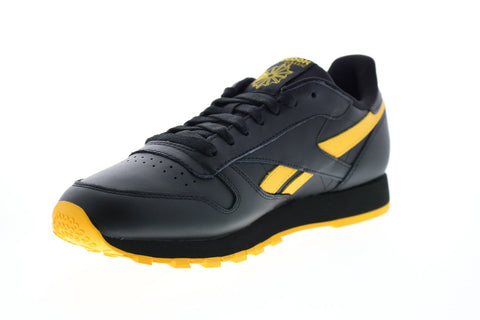 Reebok Classic Leather MU FW2266 Mens Black Lifestyle Sneakers Shoes