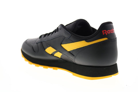 Reebok Classic Leather MU FW2266 Mens Black Lifestyle Sneakers Shoes