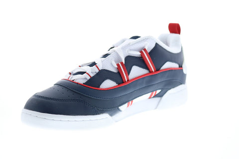 Reebok Workout Plus Rc 1.0 FW2557 Mens Blue Leather Lifestyle Sneakers