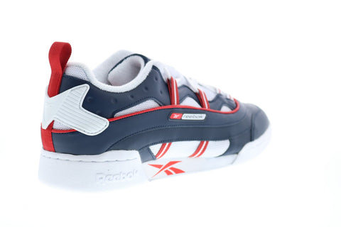 Reebok Workout Plus Rc 1.0 FW2557 Mens Blue Leather Lifestyle Sneakers