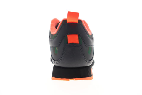 Reebok Classic Leather RC 1.0 FW2567 Mens Black Leather Low Top Sneakers Shoes