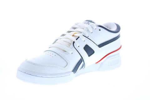 Reebok Pro Workout LO MU FW3385 Mens White Leather Lifestyle Sneakers Shoes