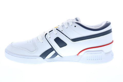 Reebok Pro Workout LO MU FW3385 Mens White Leather Lifestyle Sneakers Shoes