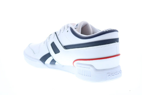 Reebok Pro Workout LO MU FW3385 Mens White Leather Lifestyle Sneakers Shoes