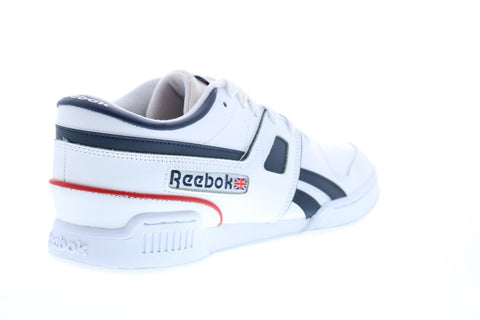 Reebok Pro Workout LO MU FW3385 Mens White Leather Lifestyle Sneakers Shoes