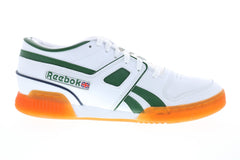 Reebok Pro Workout LO MU FW3386 Mens White Leather Lifestyle Sneakers Shoes