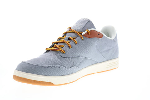 Reebok Club Memt Canvas FW3391 Mens Gray Lace Up Lifestyle Sneakers Shoes