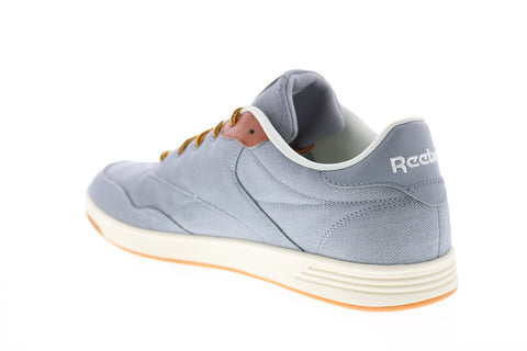 Reebok Club Memt Canvas FW3391 Mens Gray Lace Up Lifestyle Sneakers Shoes