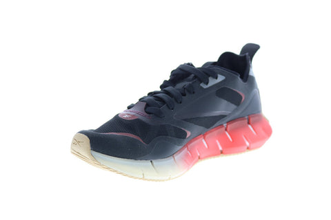Reebok Zig Kinetica Horizon FW6266 Womens Black Synthetic Lifestyle Sneakers Shoes