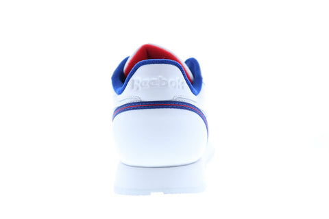 Reebok Classic Leather FW7782 Mens White Lace Up Lifestyle Sneakers Shoes