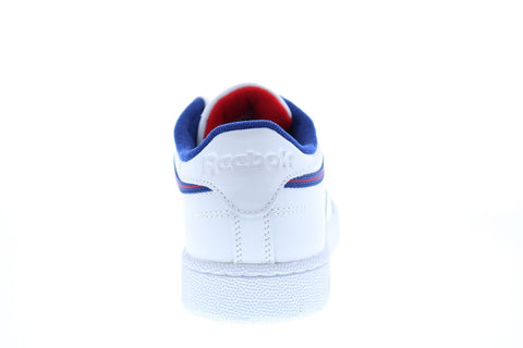 Reebok Club C 85 FW7785 Mens White Leather Lace Up Lifestyle Sneakers Shoes
