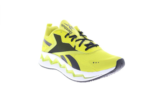 Reebok Zig Elusion Energy FW7937 Mens Yellow Synthetic Lifestyle Sneakers Shoes