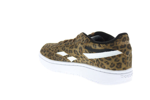 Reebok Club C Double Revenge FW7952 Womens Brown Synthetic Lifestyle Sneakers Shoes