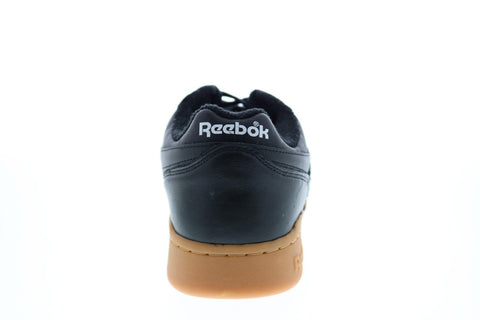 Reebok Workout Plus Nepenthes FW8461 Mens Black Leather Lifestyle Sneakers Shoes