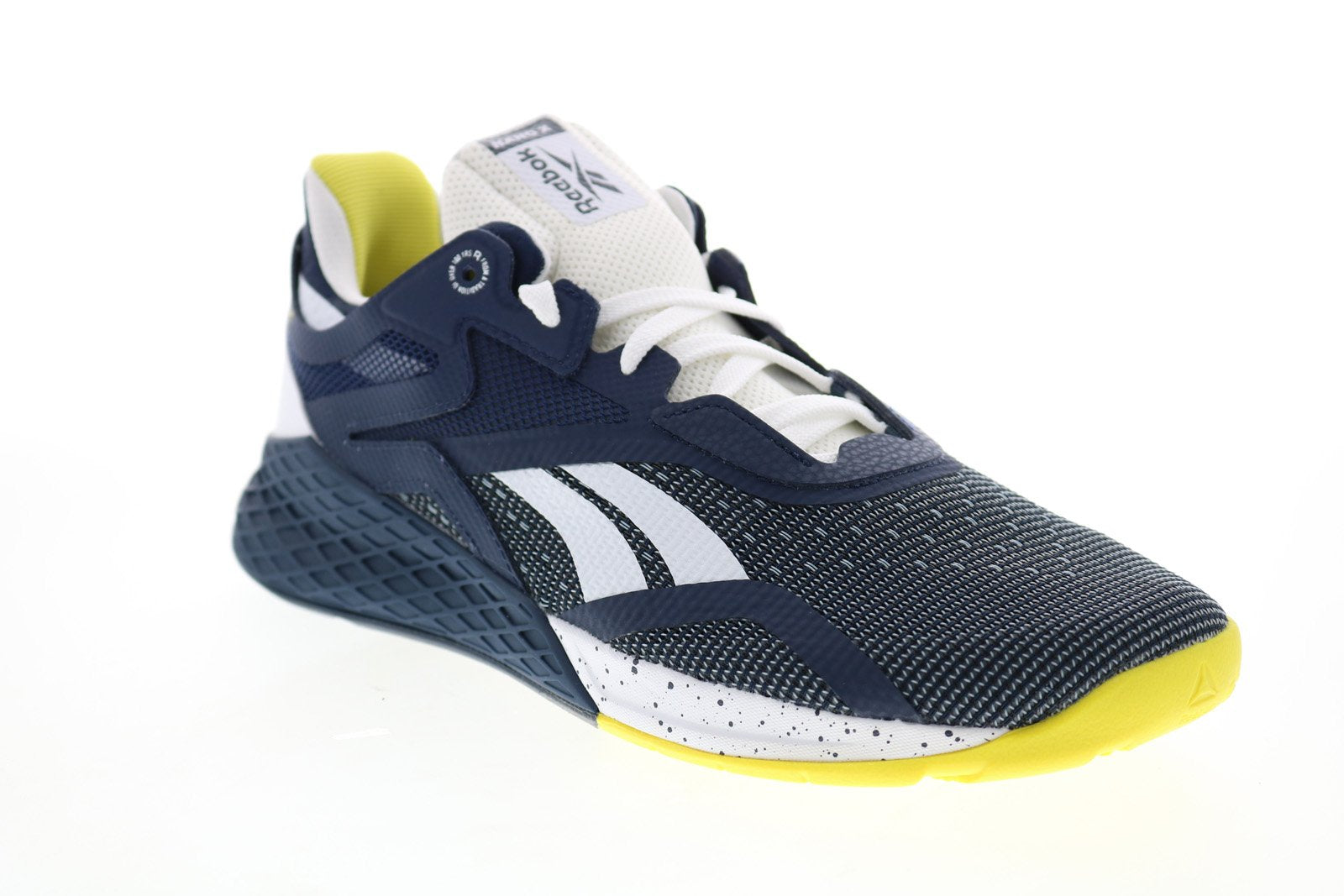 Reebok Nano X FW8473 Mens Blue Canvas Lace Up Athletic Cross