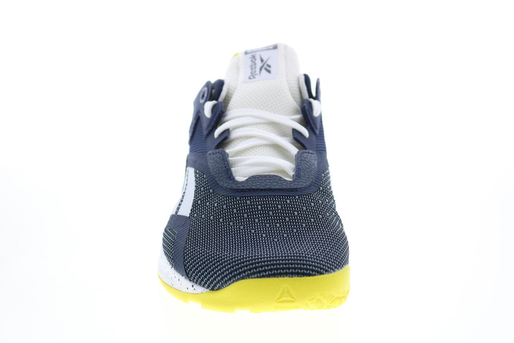 Reebok Nano X FW8473 Mens Blue Canvas Lace Up Athletic Cross Training ...