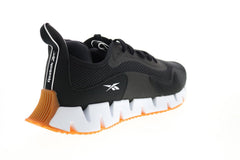 Reebok Zig Dynamica Mens Black Mesh Lace Up Athletic Running  display picture 3