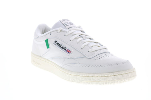 Reebok Club C 85 FX1378 Mens White Leather Lifestyle Sneakers Shoes