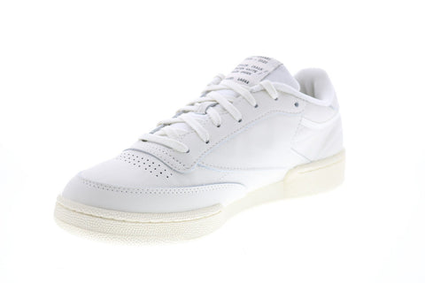 Reebok Club C 85 FX1378 Mens White Leather Lifestyle Sneakers Shoes