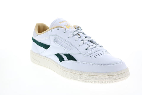 Reebok Club C Revenge FX2100 Mens White Leather Lifestyle Sneakers Shoes