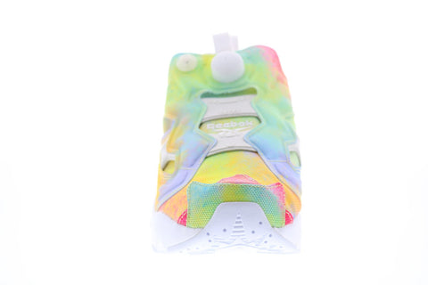 Reebok Instapump Fury FX4775 Mens Yellow Mesh Lifestyle Sneakers Shoes