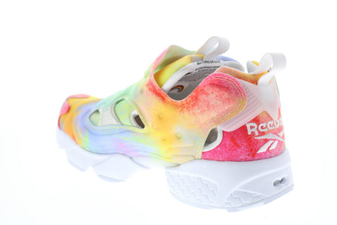 Reebok Instapump Fury FX4775 Mens Yellow Mesh Lifestyle Sneakers Shoes