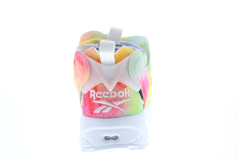 Reebok Instapump Fury FX4775 Mens Yellow Mesh Lifestyle Sneakers Shoes