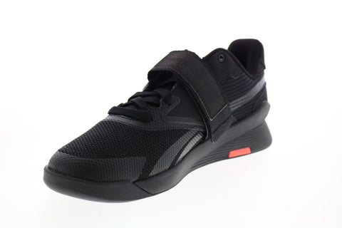Reebok Lifter PR II FY3830 Mens Black Mesh Athletic Weightlifting Shoes 