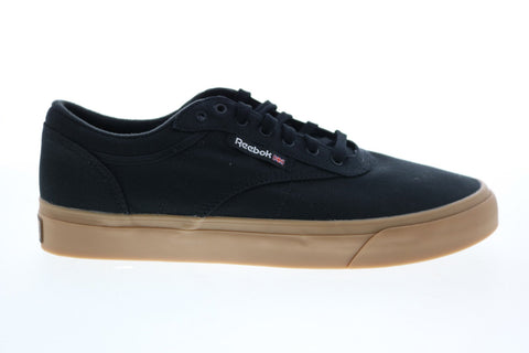 Reebok Club C Coast FY5598 Mens Black Canvas Lifestyle Sneakers Shoes
