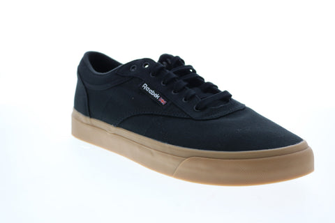 Reebok Club C Coast FY5598 Mens Black Canvas Lifestyle Sneakers Shoes