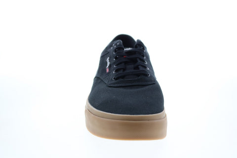 Reebok Club C Coast FY5598 Mens Black Canvas Lifestyle Sneakers Shoes
