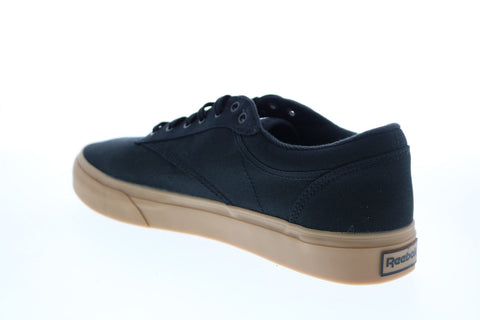 Reebok Club C Coast FY5598 Mens Black Canvas Lifestyle Sneakers Shoes