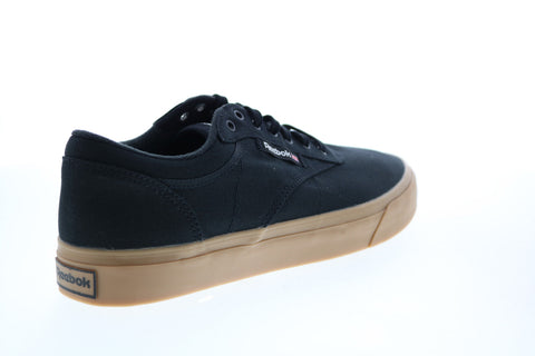 Reebok Club C Coast FY5598 Mens Black Canvas Lifestyle Sneakers Shoes