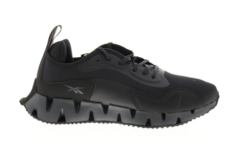 Reebok Zig Dynamica Reecycle FY7062 Mens Black Canvas Athletic Running Shoes