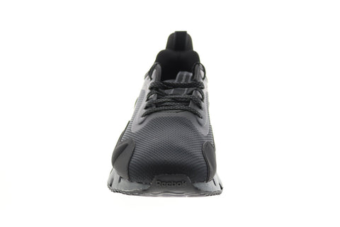 Reebok Zig Dynamica Reecycle FY7062 Mens Black Canvas Athletic Running Shoes