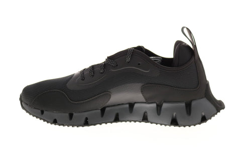 Reebok Zig Dynamica Reecycle FY7062 Mens Black Canvas Athletic Running Shoes