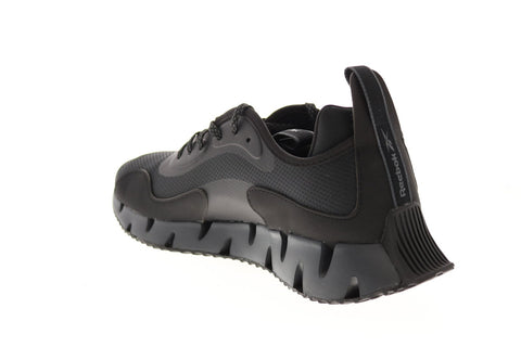 Reebok Zig Dynamica Reecycle FY7062 Mens Black Canvas Athletic Running Shoes